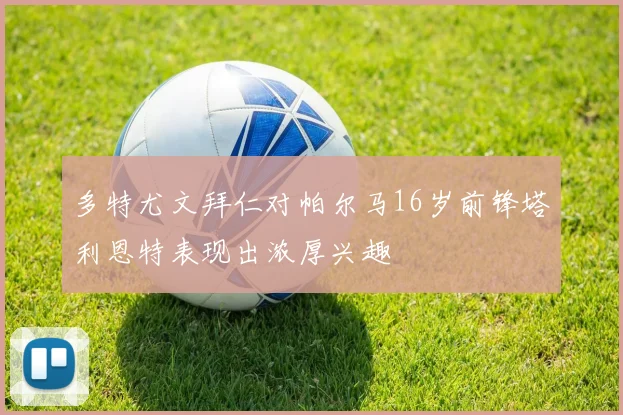 多特尤文拜仁对帕尔马16岁前锋塔利恩特表现出浓厚兴趣